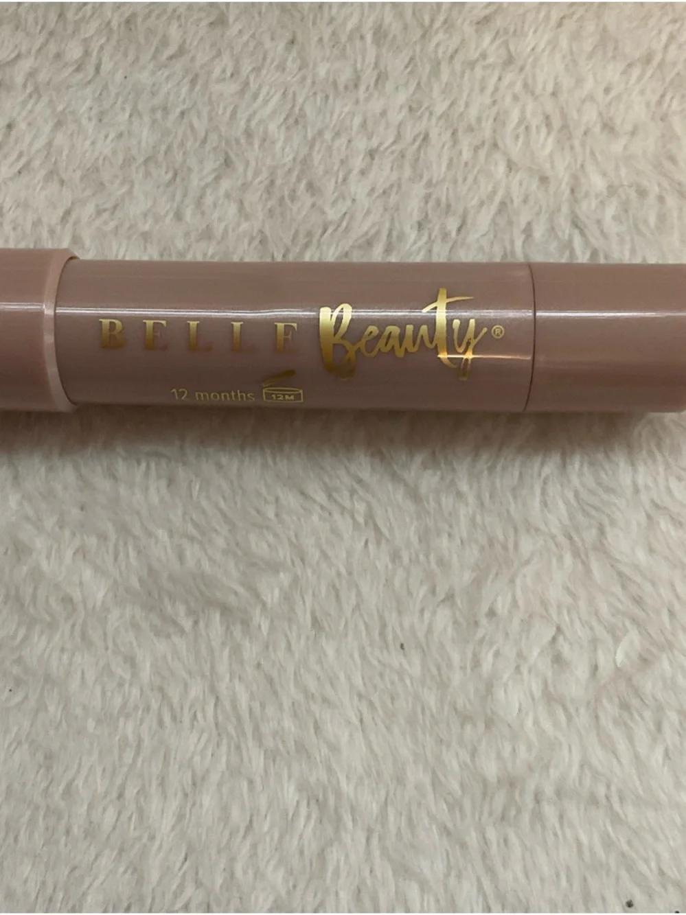 Elle Belle Beauty Cream Stick - Blue with Gold Lettering